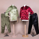 ASIAN EXPORT LOUNGE ENSEMBLES, MID-20TH C