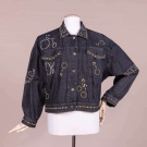 DKNY STUDDED DENIM JACKET, 1989