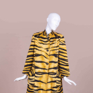  TIGER STRIPE PRINTED COAT, 1960s