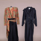 PAIR OF DESIGNER JUMPSUITS, 1980s