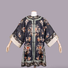 EMBROIDERED SILK ROBE, PEKING, CHINA, EARLY 20TH C
