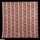 BLOCK PRINTED CHINTZ QUILT, 1835-1840