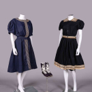 TWO LADIES’ BATHING SUITS &amp; LACE UP SWIM SHOES 1910s