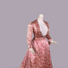 3-PC PRINTED SILK WALKING ENSEMBLE, C. 1906