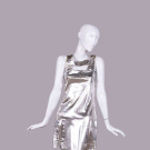 EMMANUELLE KHANH FOR YOUTHQUAKE SPACE AGE MINI DRESS, C. 1965-1966