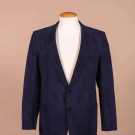 HALSTON ULTRASUEDE BLAZER, C. 1979