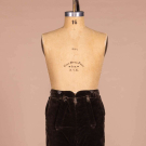 CHOCOLATE VELVET BREECHES, C. 1900