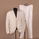 GENT’S WHITE LINEN SUIT, 1920s