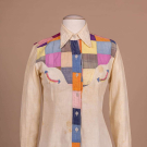 LADIES’ PATCHWORK WESTERN SHIRT, 1970s
