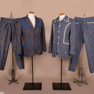 TWO BRIONI WESTERN-INSPIRED SUITS, C. 1970