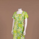 LILLY PULITZER PRINTED DAY DRESS, LATE 1960s