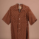 NAUTICAL PRINTED RAYON SHIRT, 1950s