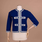 ADOLFO LAMBSWOOL CARDIGAN, EARLY 1960s