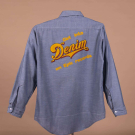 EPIC RECORDS DENIM BAND PROMOTIONAL SHIRT, 1976