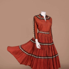 SEMINOLE OR SQUARE DANCE DRESS, 1950s