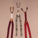 THURSTON, AF&amp;CO AND BROOKS BROS SPORTING SUSPENDERS, EARLY-MID 20TH C