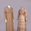 TWO ARTS &amp; CRAFTS ERA DAY OR AFTERNOON DRESSES, C. 1912 - 1913