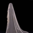 HANDMADE HONITON LACE WEDDING VEIL, C. 1900