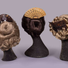 EIGHT HAIR COMBS, LATE 19TH - EARLY 20TH C