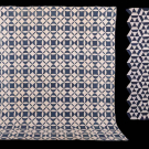 TWO INDIGO RESIST DYED QUILTS, 1860S &amp; EARLY 20TH C