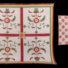ONE APPLIQUE QUILT &amp; ONE CRIB QUILT, 1820s &amp; 1860s