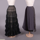 TWO ISSEY MIYAKE PLEATED SKIRTS, JAPAN, EARLY 2000s