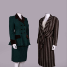 TWO CHLOE &amp; INES DE LA FRESSANGE WOOL SKIRT SUITS, PARIS, 1970s &amp; 1990s