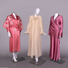 THREE 2-PC SILK DESIGNER PEIGNOIR SETS, PARIS, MILAN &amp; USA, 1990s - 2000s