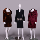 THREE DESIGNER EVENING ENSEMBLES, PARIS, 1990S - 2000s