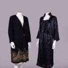 EMBROIDERED COAT &amp; 3-PC ENSEMBLE, C. 1916 &amp; C. 1925