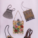 FIVE BEADED PURSES, 1900s - 1920s