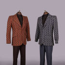 TWO TOM GILBEY SPORTS COATS AND TWO PAIRS SLACKS, LONDON &amp; ROME, LATE 1960s