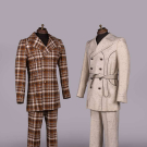 TWO GENTS’ BRIONI MOD SUITS, ITALY, 1970s