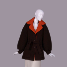 CHRISTIAN DIOR DOUBLE FACED COAT, PARIS, C. 1970