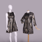 GUSTAVE TASSELL BROCADE EVENING ENSEMBLE, USA, 1960s