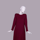 RUDI GERNREICH KNIT MAXI DRESS, USA, 1960s