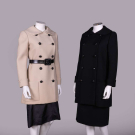 NORMAN NORELL COAT &amp; SKIRT SUIT, USA, 1960s