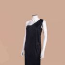 GIANNI VERSACE ASYMMETRICAL EVENING DRESS, 1998
