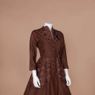 PATTULO - JO COPELAND TAFFETA AFTERNOON DRESS, 1950S