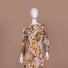 PSYCHEDLEIC MOD SHIFT DRESS, 1960S