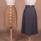 TWO CHRISTIAN DIOR SKIRTS, 1980S