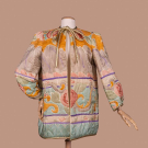  MARY MCFADDEN QUILTED SILK JACKET, 1980S