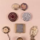 1949 COLLECTION OF NINE COMPACTS &amp; ACCESSORIES, MID-LATE 20TH C
