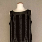 CRYSTAL BEADED DRESS, 1920s