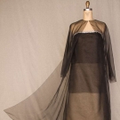 CHRISTIAN DIOR COUTURE EVENING GOWN &amp; COAT, 1966