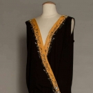 SILK &amp; VELVET PARTY DRESS, c. 1926