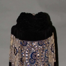 JEWELED SILK &amp; LAME OPERA CAPE, 1915-1920