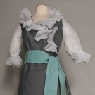 TWA AIRLINES OLDE ENGLISH WENCH PAPER DRESS, 1968