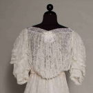 WHITE LACE SUMMER TEA GOWN, c. 1904