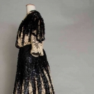 SEQUIN &amp; LACE RECEPTION GOWN, c. 1905